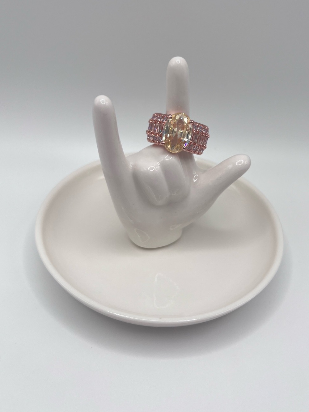 Bomb Party Ring - Worn In Quiet Ceremony - Size 8